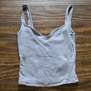 Blue Gray A&F Tank Top